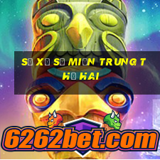 số xổ số miền trung thứ hai