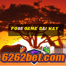 Fo88 Game Bài Hay