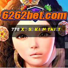 778 Xổ số kiến thiết