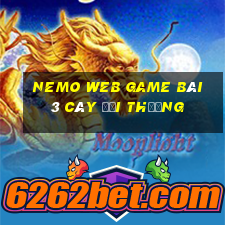 Nemo Web Game Bài 3 Cây Đổi Thưởng