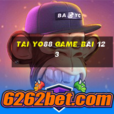 Tai Yo88 Game Bài 123