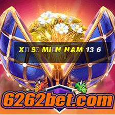 xổ số miền nam 13 6