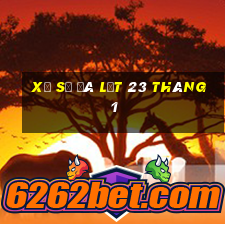 xổ số đà lạt 23 tháng 1