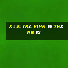 xổ số trà vinh 09 tháng 02