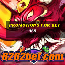 promotions for bet 365