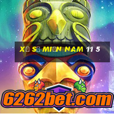 xổ số miền nam 11 5