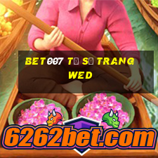 bet007 tỷ số trang wed