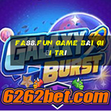 Fa88.Fun Game Bài Giải Trí