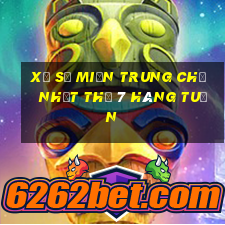 xổ số miền trung chủ nhật thứ 7 hàng tuần