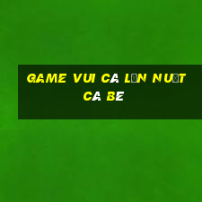 game vui cá lớn nuốt cá bé