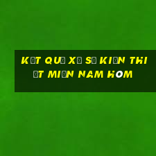 kết quả xổ số kiến thiết miền nam hôm