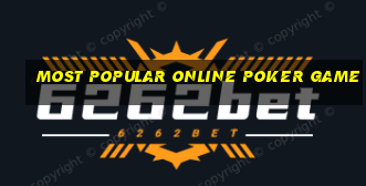 most popular online poker game