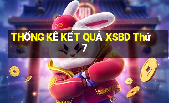 THỐNG KÊ KẾT QUẢ XSBD Thứ 7