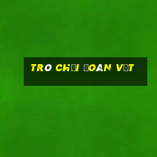 trò chơi đoán vật