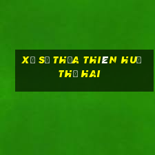 xổ số thừa thiên huế thứ hai