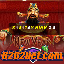 xổ số tây ninh 2 5