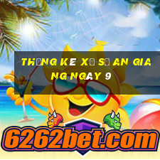 Thống kê Xổ Số an giang ngày 9