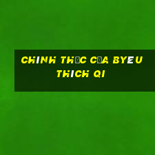 Chính thức của Byêu thích Qi