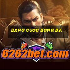 bang cuoc bong da