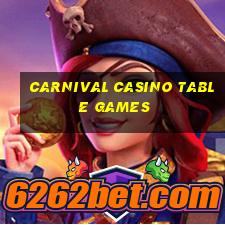 carnival casino table games