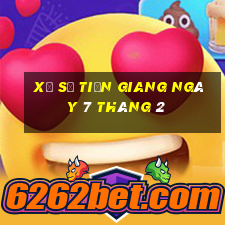 xổ số tiền giang ngày 7 tháng 2