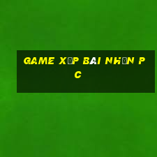 game xếp bài nhện pc