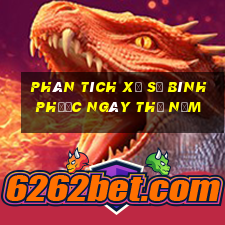 Phân tích xổ số Bình Phước ngày thứ năm