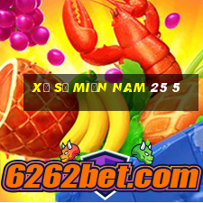 xổ số miền nam 25 5