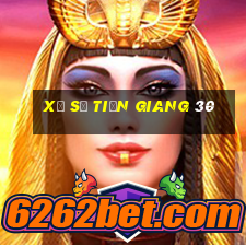 xổ số tiền giang 30