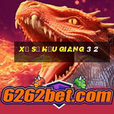 xổ số hậu giang 3 2