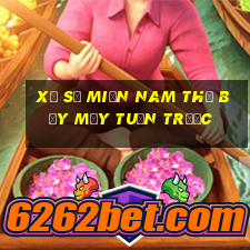 xổ số miền nam thứ bảy mấy tuần trước