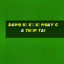 Dâng số xổ số ngày Cá Thần Tài