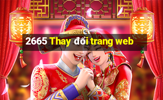 2665 Thay đổi trang web