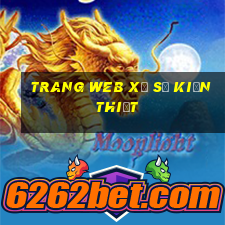 Trang web xổ số kiến thiết