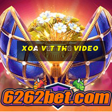 xoá vật thể video