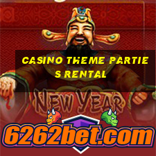 casino theme parties rental