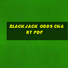 blackjack odds chart pdf