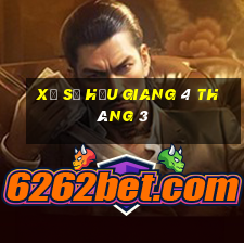 xổ số hậu giang 4 tháng 3