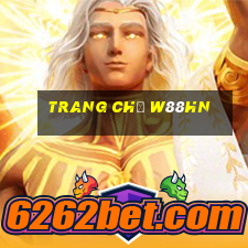 Trang Chủ W88hn