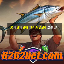 xổ số miền nam 26 4