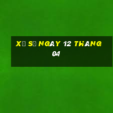 xổ số ngày 12 tháng 04