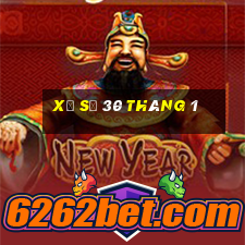 xổ số 30 tháng 1