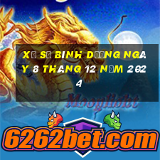 xổ số bình dương ngày 8 tháng 12 năm 2024