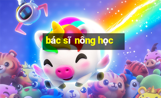 bác sĩ nông học