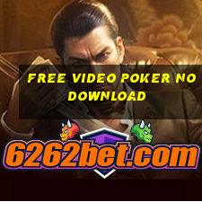 free video poker no download