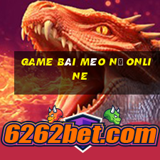 game bài mèo nổ online