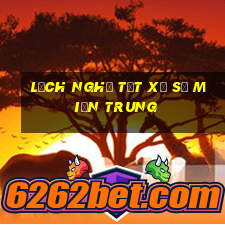 lịch nghỉ tết xổ số miền trung