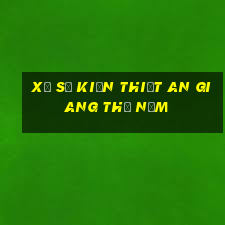 xổ số kiến thiết an giang thứ năm