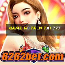 game hũ thần tài 777