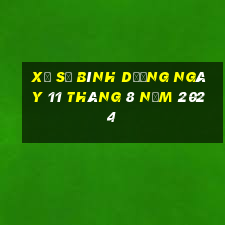 xổ số bình dương ngày 11 tháng 8 năm 2024